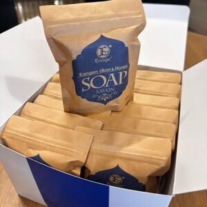 Japanese Enagic Kangen Ukon & Honey Soap (Singular Bar)